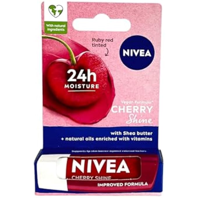 Nivea LIP CARE A KISS OF FLAVOR LIP CARE STICK CHERRY - Image 1